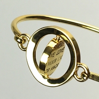 CAROLEE "Word Play" Double Take Love Bracelet - Thumbnail 1