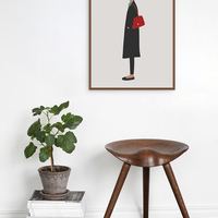 New Yorker, girly, fashion illustration, trendy, art print - Thumbnail 2