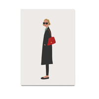 New Yorker, girly, fashion illustration, trendy, art print - Thumbnail 4