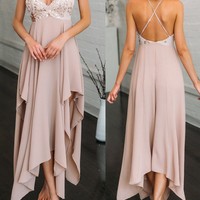 Gorgeous irregular chiffon sequins prom dress,evening dresses - Thumbnail 1