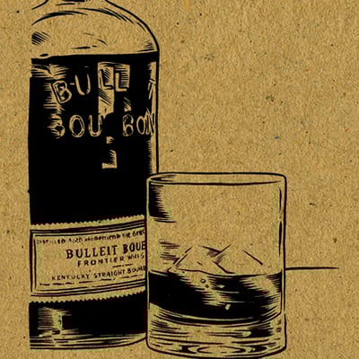 Whiskey postcard - carl sandburg - Thumbnail 2