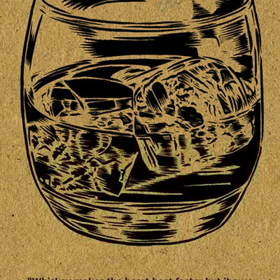 Whiskey postcard - charles bukowski - Thumbnail 3