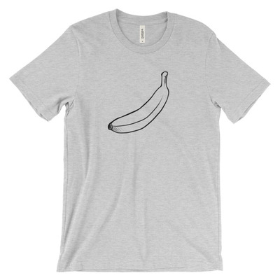 Banana Unisex short sleeve t-shirt