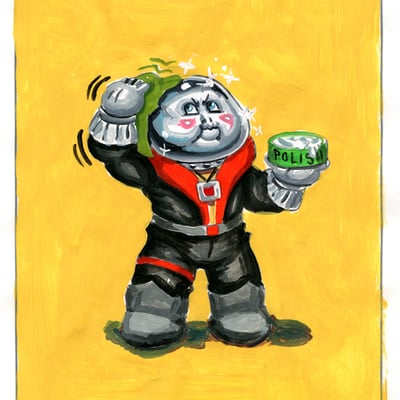 Chrome dom / des troy color rough - g.i. jokes series 1 2017 - Thumbnail 5