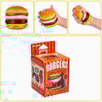 Vlampo Hamburger Triple steak cheese Squishy Burger Charm - Thumbnail 1