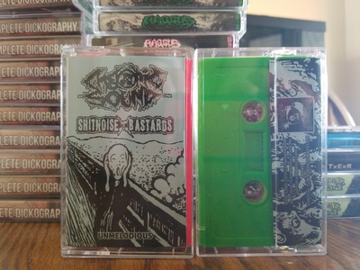 Chaotic Sound/Shitnoise Bastards - "Unmelodious" Split Cassette