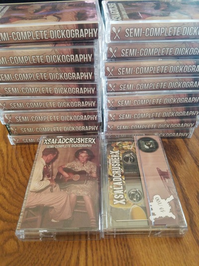 XsaladcrusherX - "Semi-Complete Dickography" Cassette