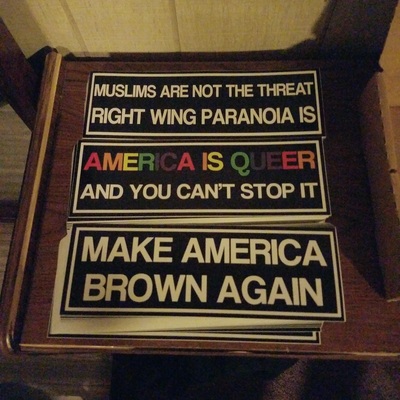 Bumper stickers for liberal snowflakes