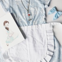 Belle 2 Watercolor Print - Thumbnail 3