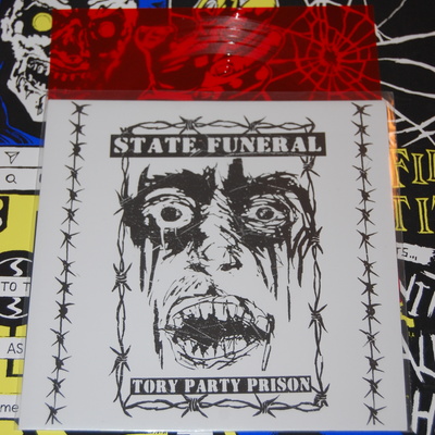 State funeral "tory party prison" 7" flexi
