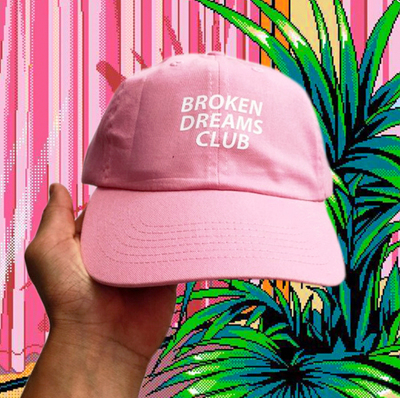 BROKEN DREAMS CLUB CAP ( PINK ) 