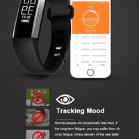 HOT SELLING XM-2S Smart Bracelet Blood Pressure/Oxygen/Heart Rate Monitor/Pedometer Fitness Tracker - Thumbnail 3