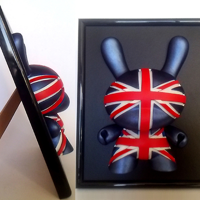 8'' uk flag dunny