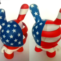 8" USA flag dunny - Thumbnail 2