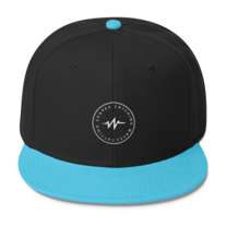 Catching Waves Cutting Shapes Wool Blend Snapback