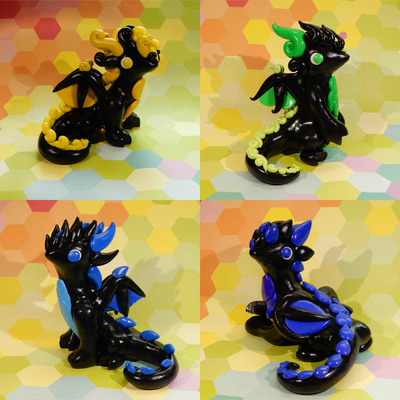 A rainbow of dragons