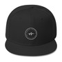 Catching Waves Cutting Shapes Wool Blend Snapback-3