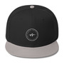 Catching Waves Cutting Shapes Wool Blend Snapback-4