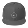 Catching Waves Cutting Shapes Wool Blend Snapback-1