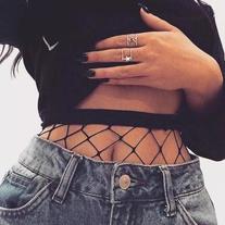 Sexy High Waist Fishnet Tights