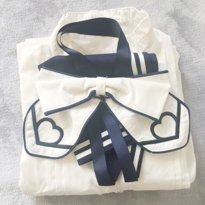 Harajuku navy wind girl actress sea high waist dress