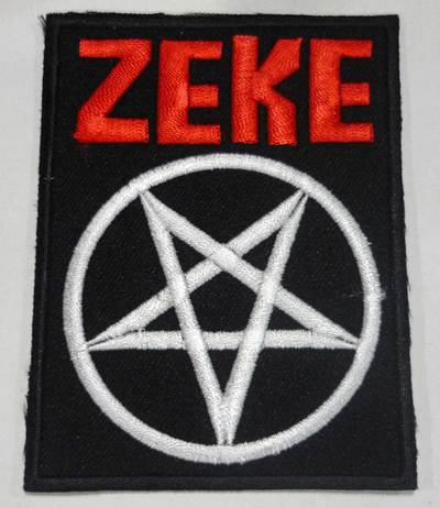 ZEKE embroidered patch