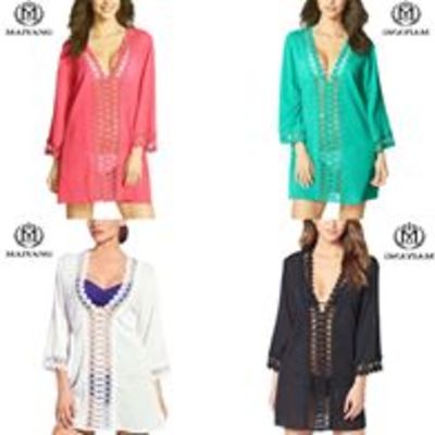 Boho beach cover up/tunic 