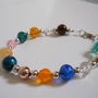 Silver Ball Bead Bracelet - Thumbnail 1
