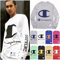 Supreme champion long sleeve T shirt XL BLACK - Thumbnail 1