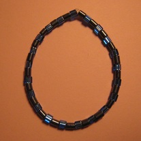 Blue Beads & Hemalyke Bracelet