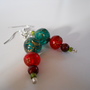 Christmas Cheer Bead Earrings - Thumbnail 1