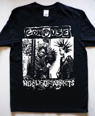CONFUSE - Nuclear Addict  T-shirt