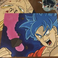Goku Painting! - Thumbnail 1