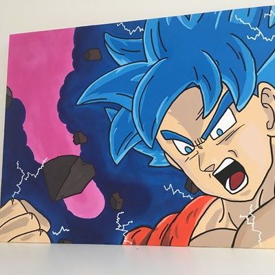 Goku painting!