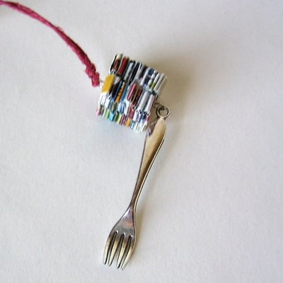 Necklace - may the fork be with you