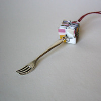Necklace - May The Fork Be With You - Thumbnail 4