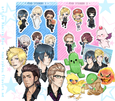 FF15 Stickers (FULL SET)