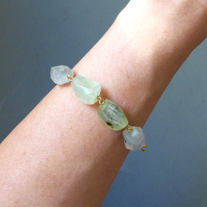 Prehnite Bracelet  - Thumbnail 3