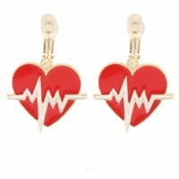 Heart beat pendant choker - Thumbnail 2