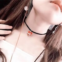 Heart beat pendant choker - Thumbnail 3