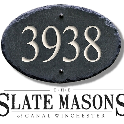  address plaque / house numbers stone