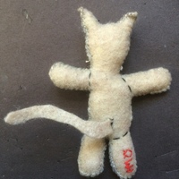 'The Voodoo Cat' custom catnip toy! - Thumbnail 1