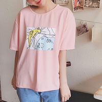 SLEEPY SAILOR MOON TEE - Thumbnail 1