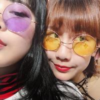 80's Vintage Round Shaped Sunglasses - Thumbnail 2