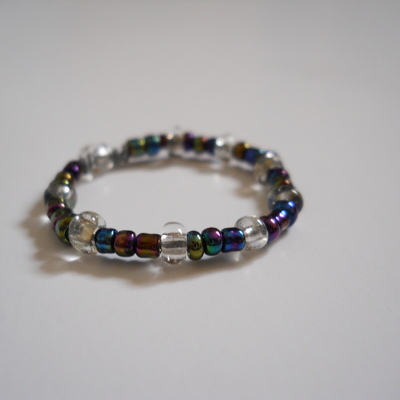 Metallic bead ring