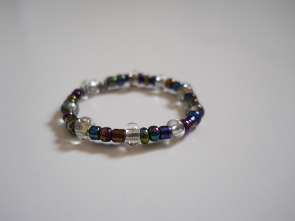 Metallic Bead Ring