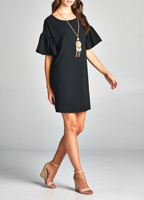 Bell Sleeve Dress