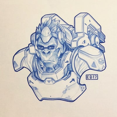 Winston (original art)