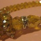 Yellow Crystal Stretch Bracelet - Thumbnail 2
