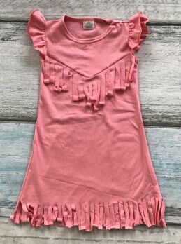 Pink Tassel dress 